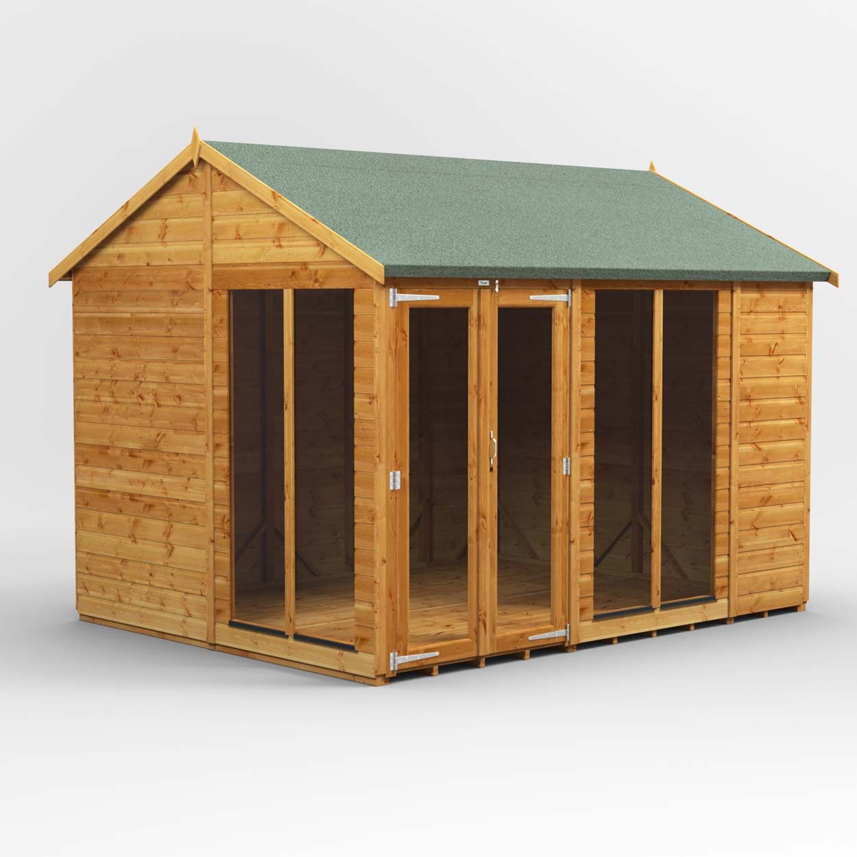 Powersheds Apex Summerhouse - 10ft x 8ft