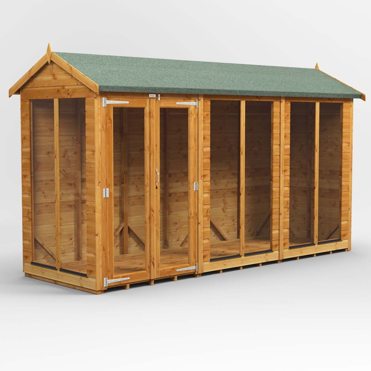 Powersheds Apex Summerhouse - 12ft x 4ft