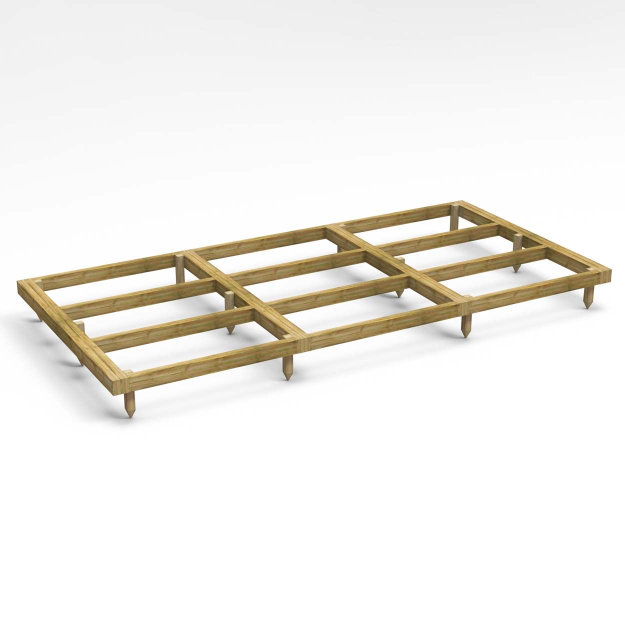Powersheds Base Kit - 12ft x 6ft