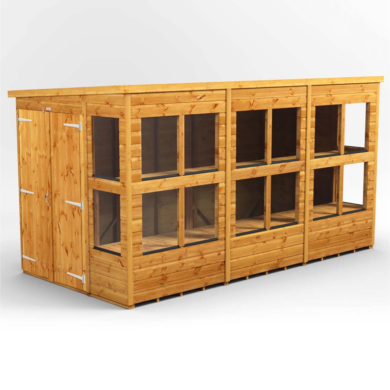 Powersheds Pent Potting Shed - 12ft x 6ft - DD