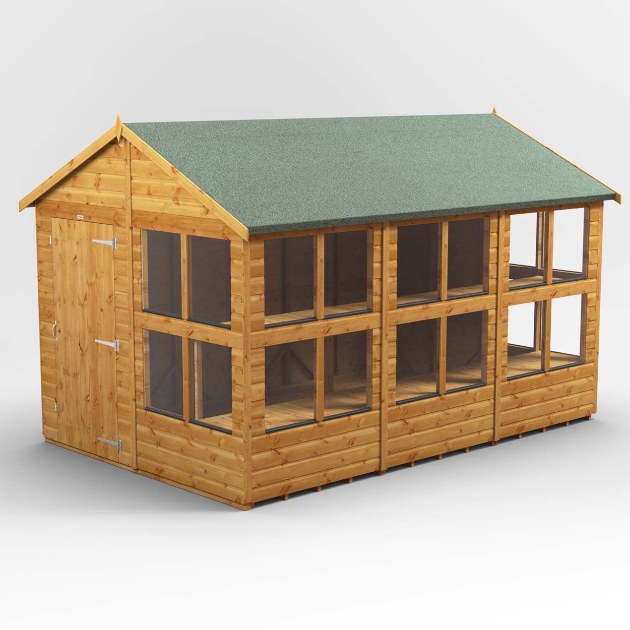 Powersheds Apex Potting Shed - 12ft x 8ft