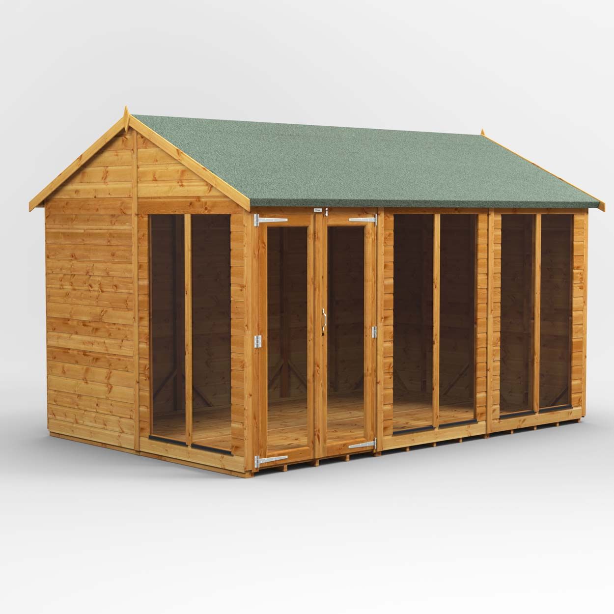 Powersheds Apex Summerhouse - 12ft x 8ft