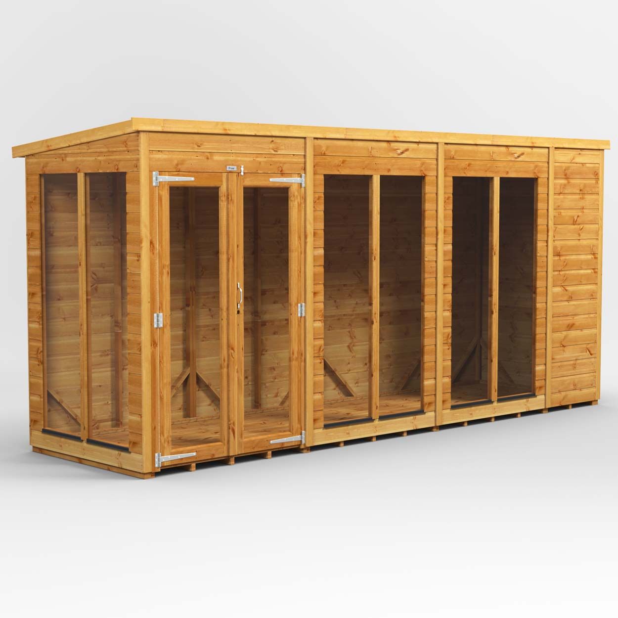 Powersheds Pent Summerhouse - 14ft x 4ft