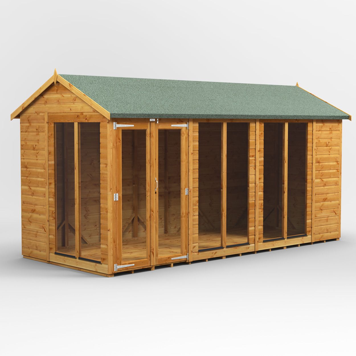 Powersheds Apex Summerhouse - 14ft x 6ft