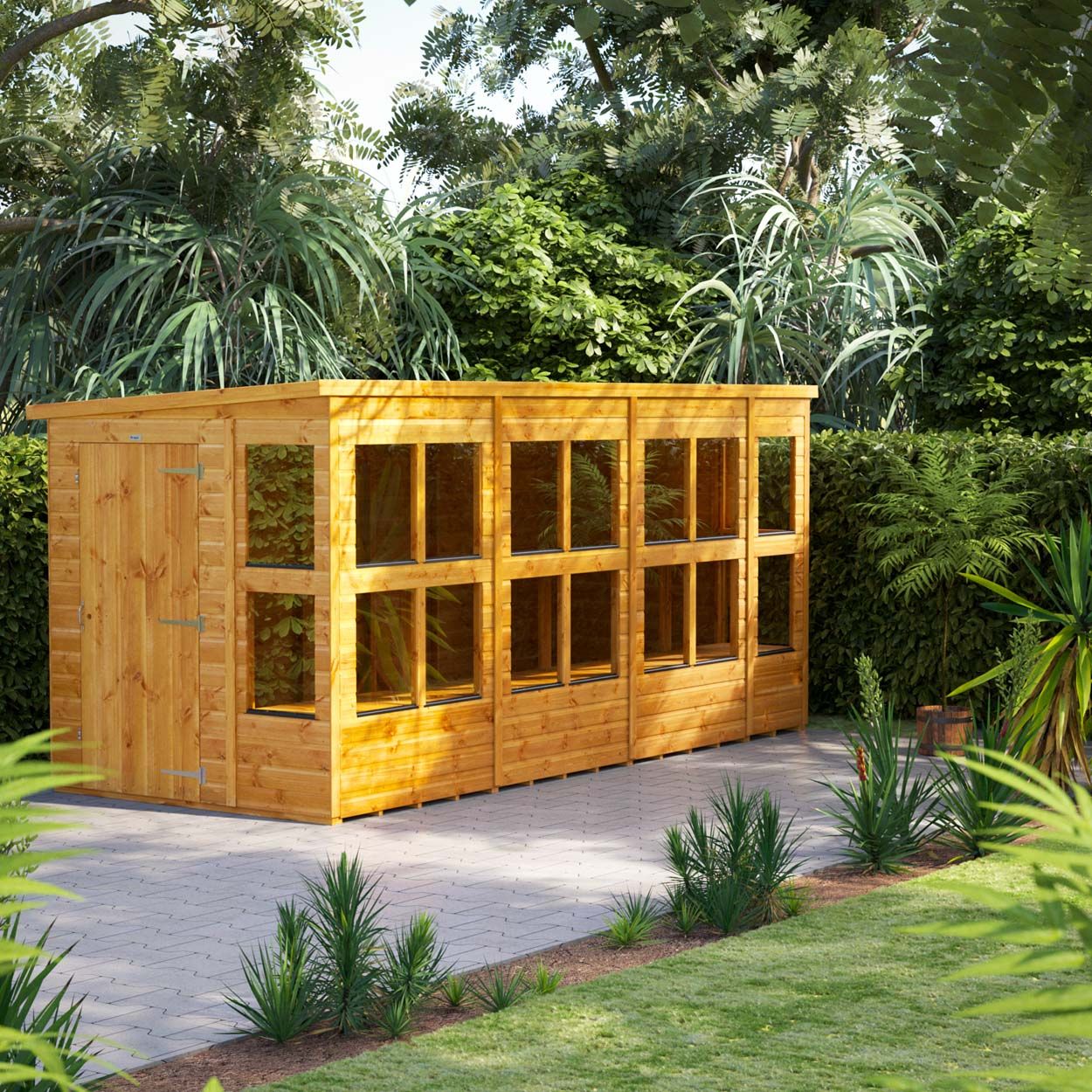Powersheds Pent Potting Shed - 14ft x 6ft