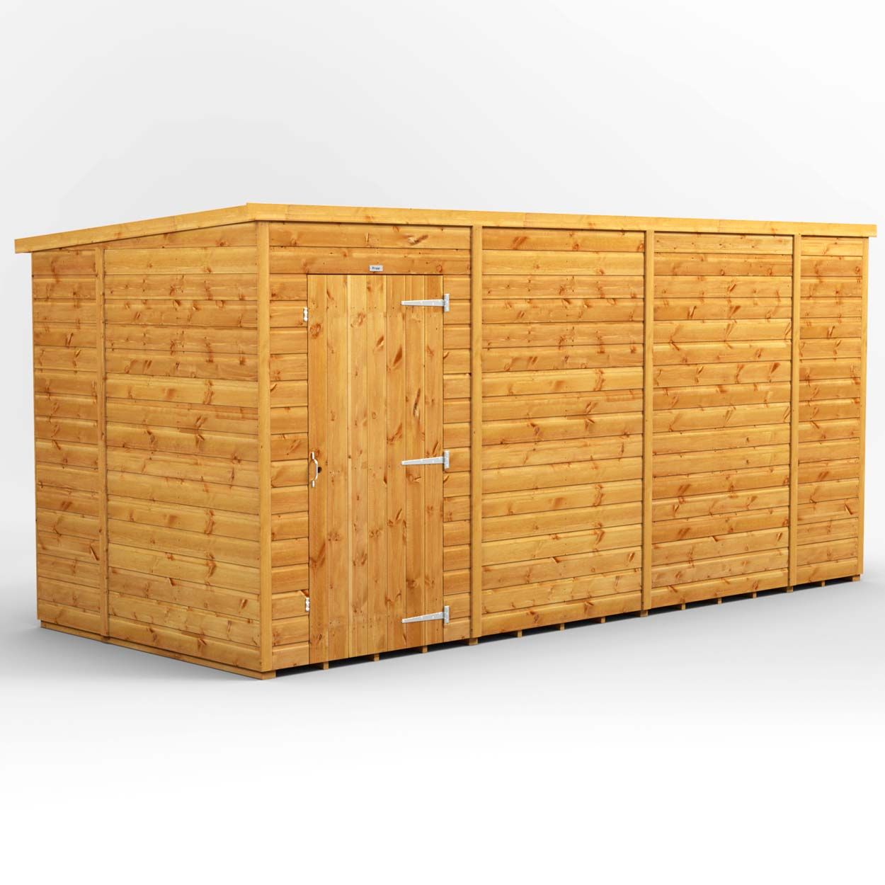 Powersheds Pent Garden Shed 14ft x 6ft Windowless