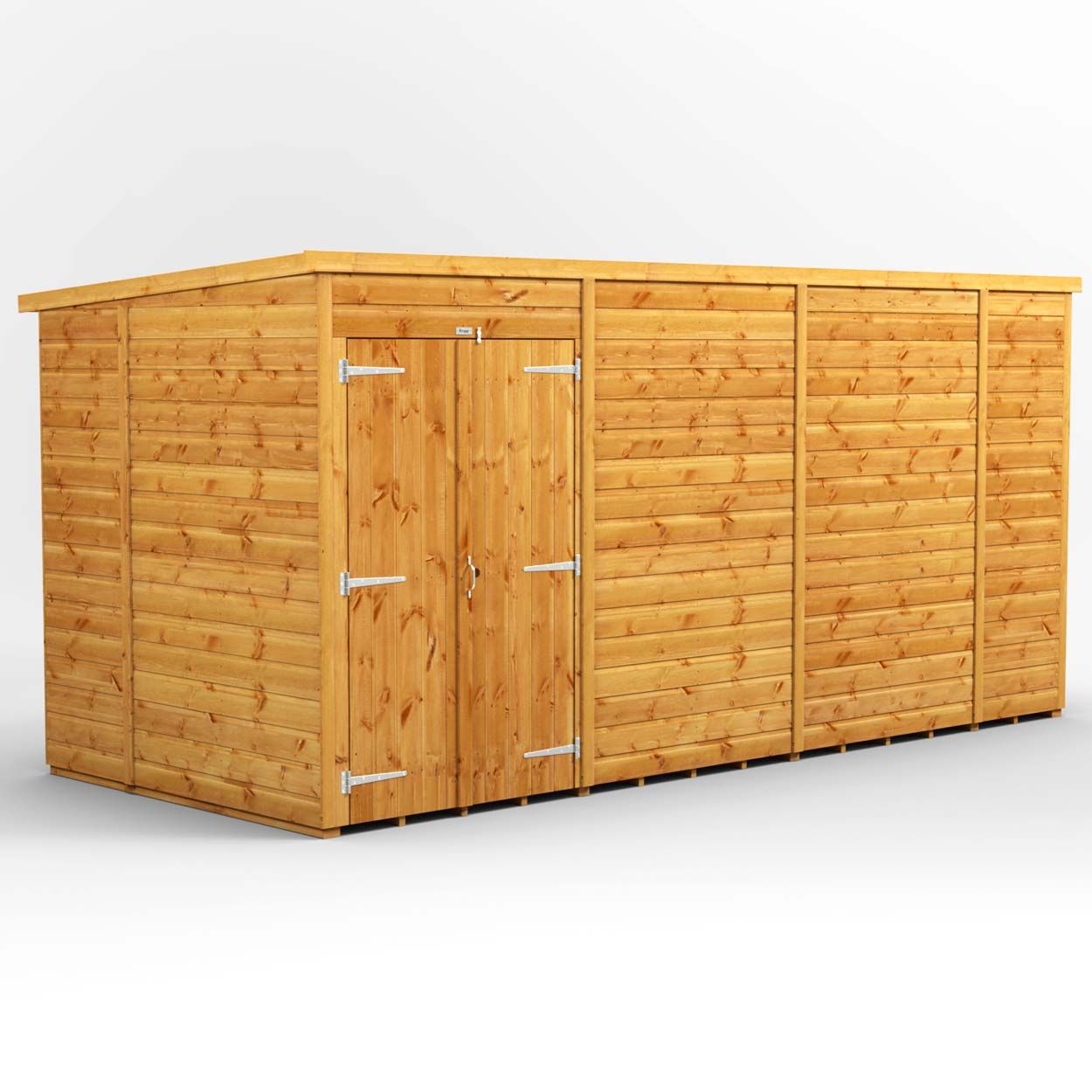Powersheds Pent Garden Shed 14ft x 6ft WindowlesDD
