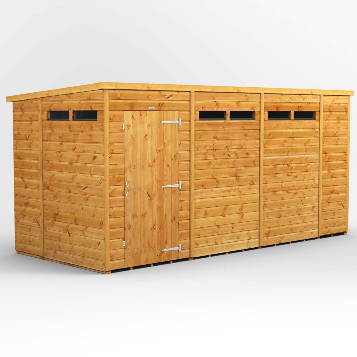 Powersheds Pent Security Shed - 14ft x 6ft