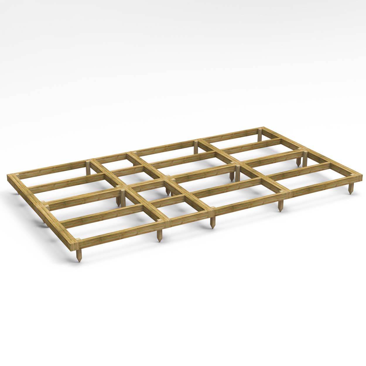 Powersheds Base Kit - 14ft x 8ft