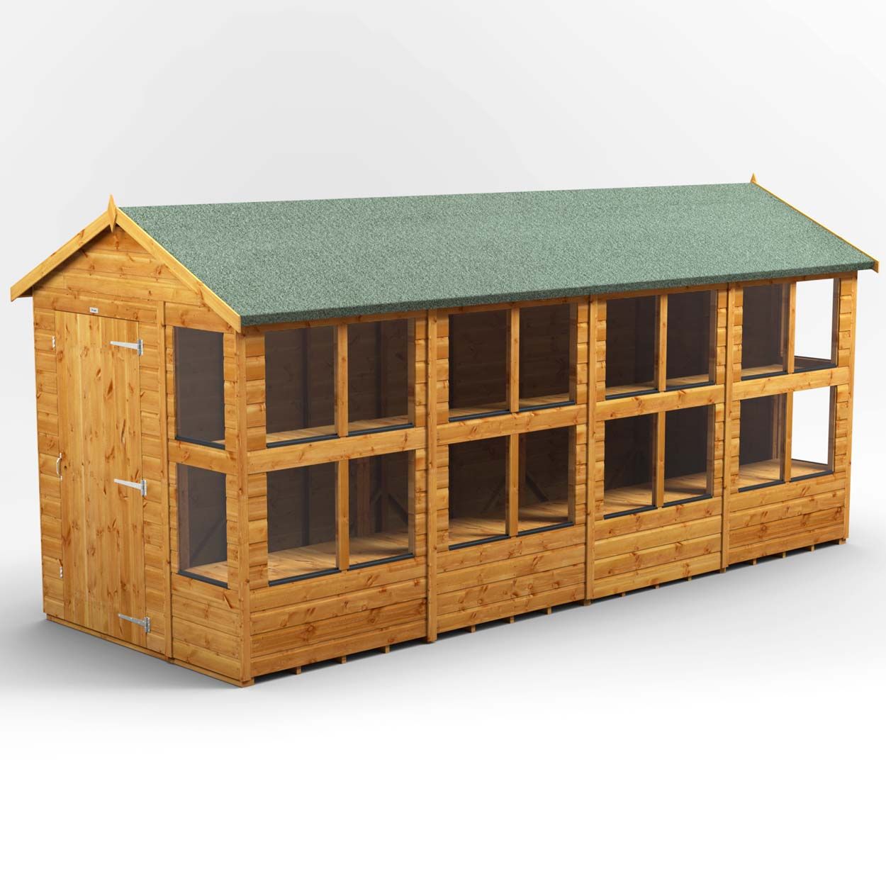 Powersheds Apex Potting Shed - 16ft x 6ft