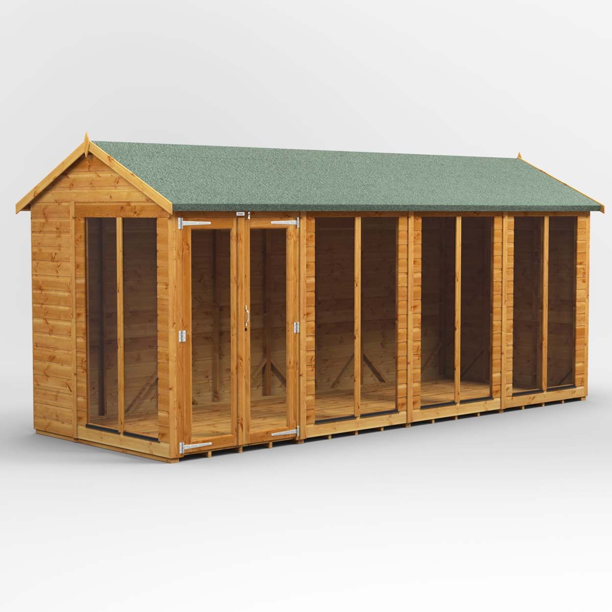 Powersheds Apex Summerhouse - 16ft x 6ft