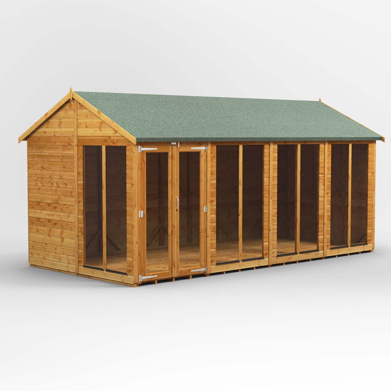Powersheds Apex Summerhouse - 16ft x 8ft