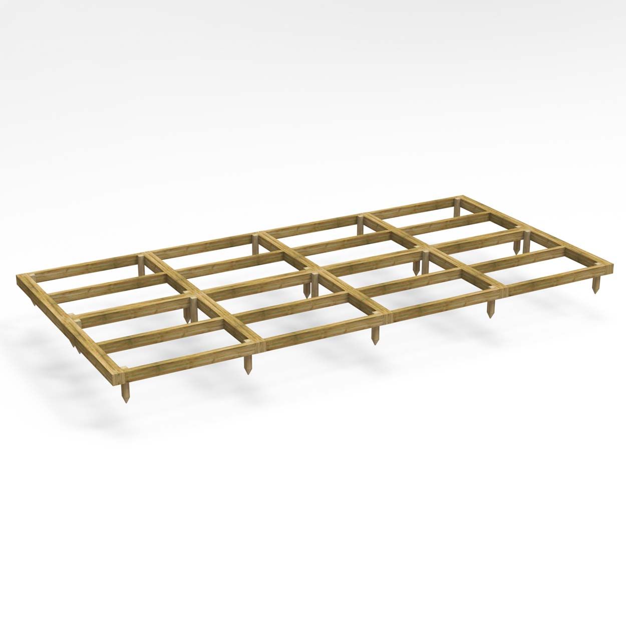 Powersheds Base Kit - 16ft x 8ft