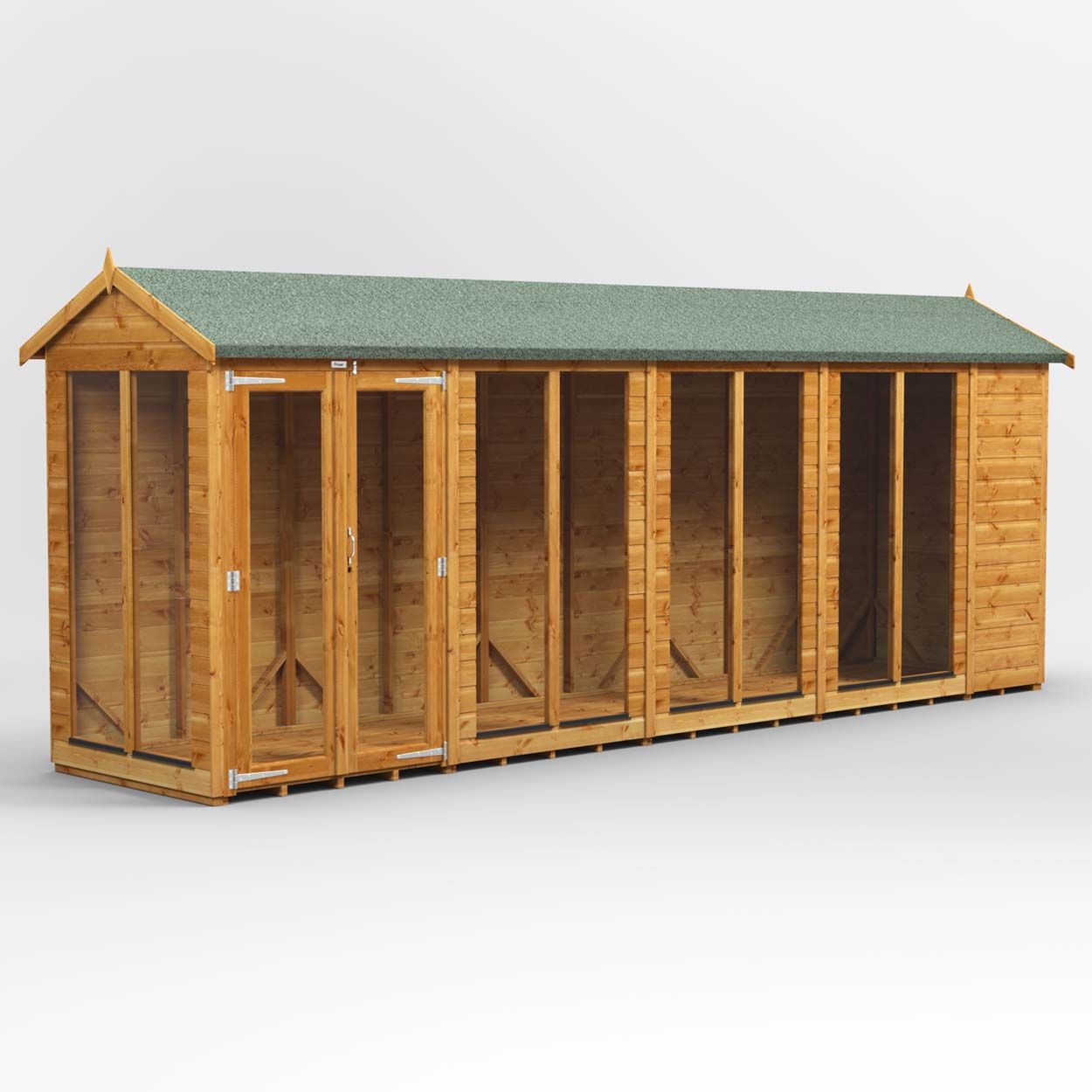Powersheds Apex Summerhouse - 18ft x 4ft
