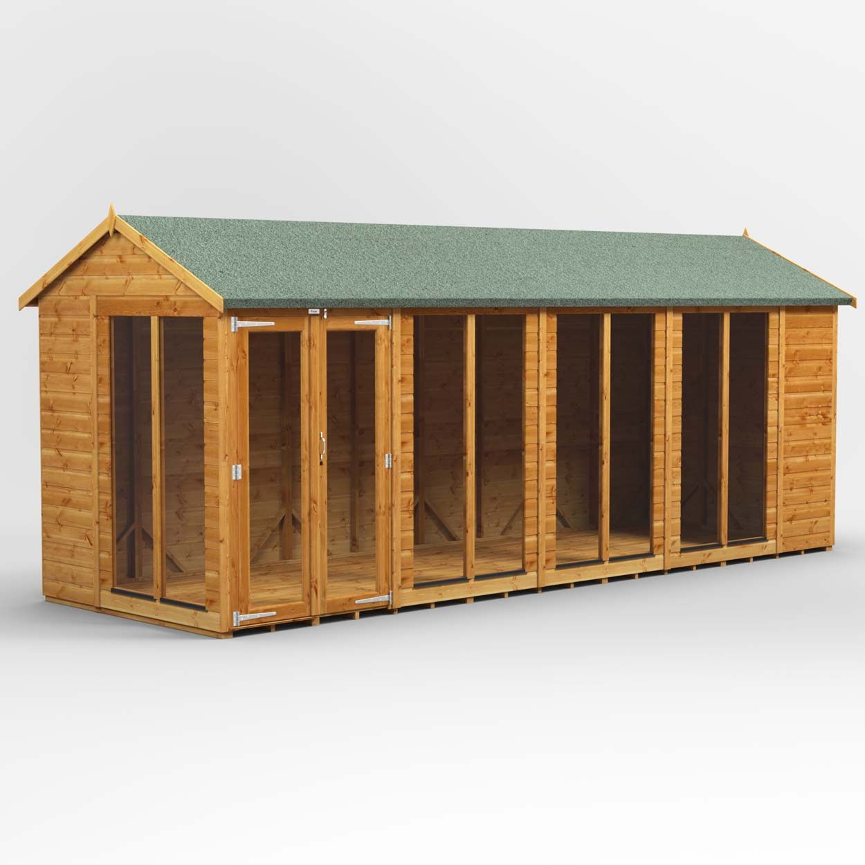 Powersheds Apex Summerhouse - 18ft x 6ft