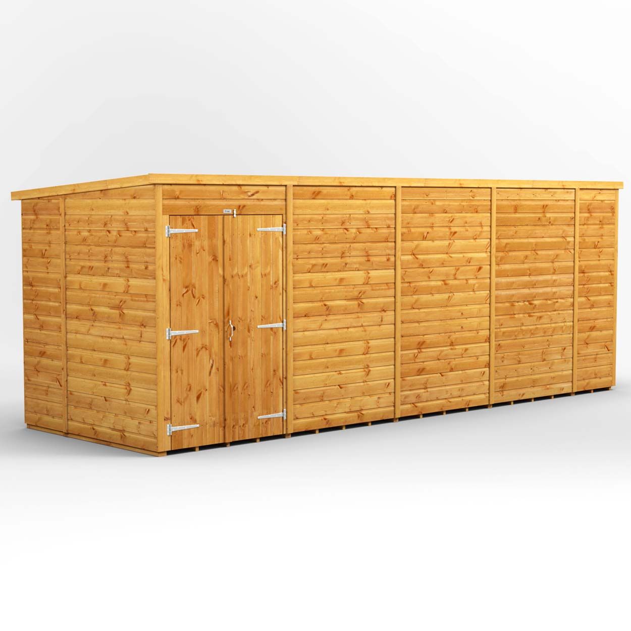 Powersheds Pent Garden Shed 18ft x 6ft WindowlesDD