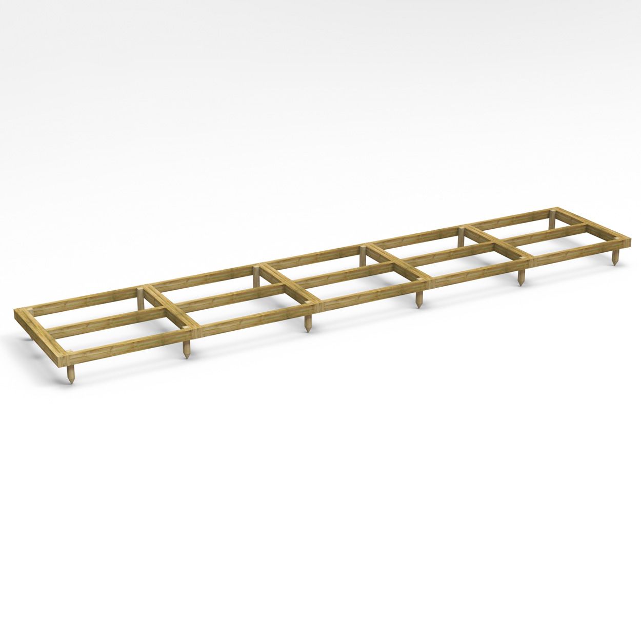 Powersheds Base Kit - 20ft x 4ft