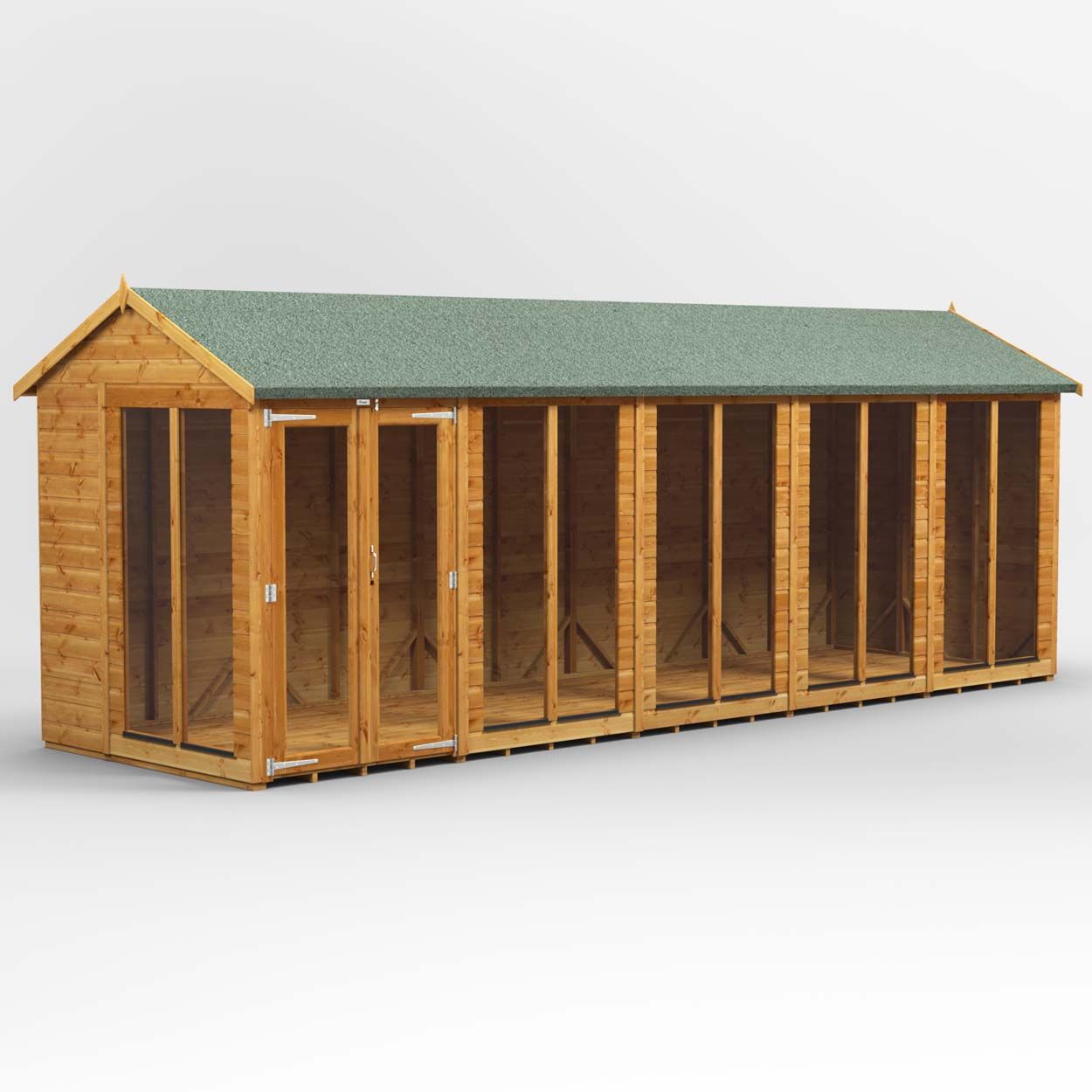 Powersheds Apex Summerhouse - 20ft x 6ft