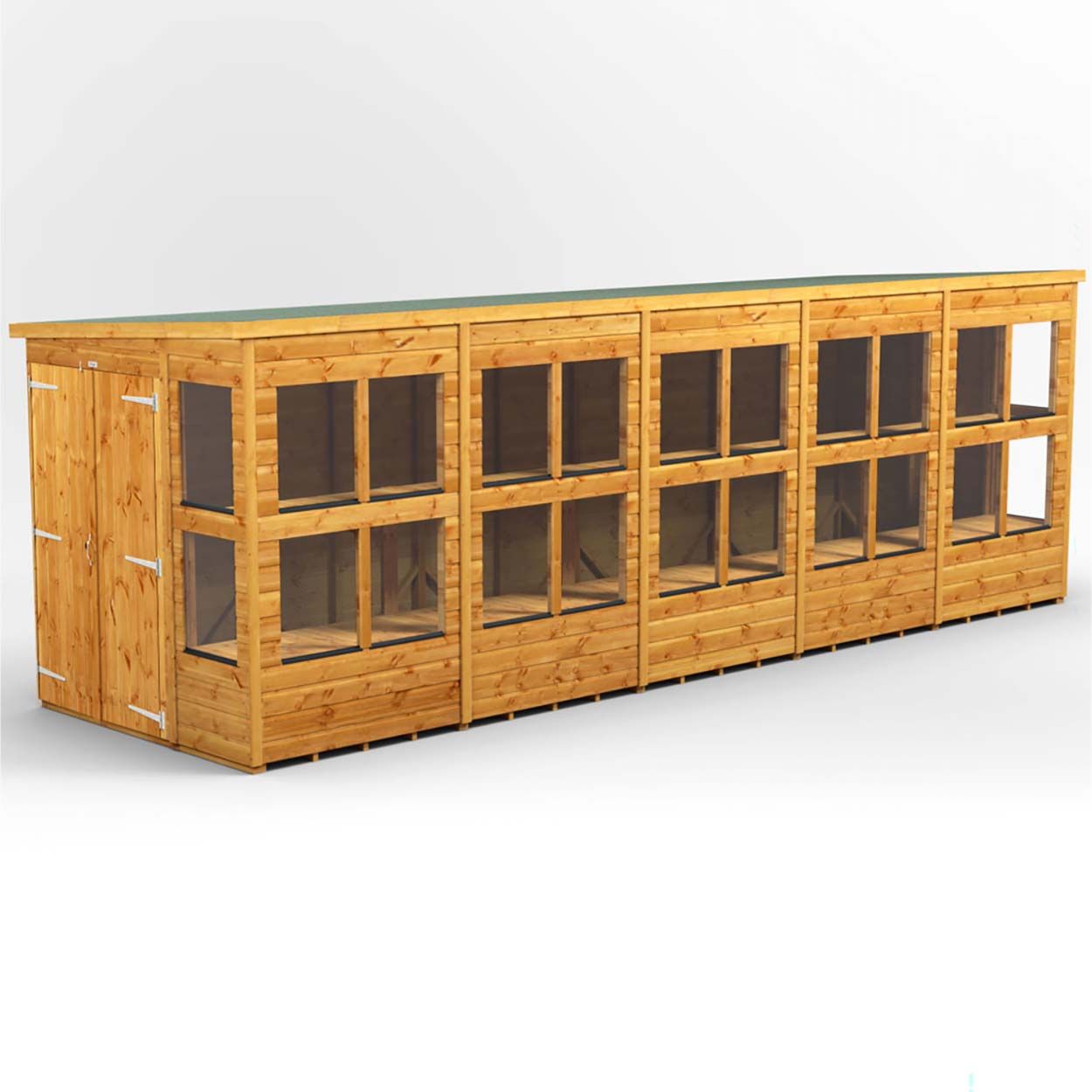 Powersheds Pent Potting Shed - 20ft x 6ft - DD