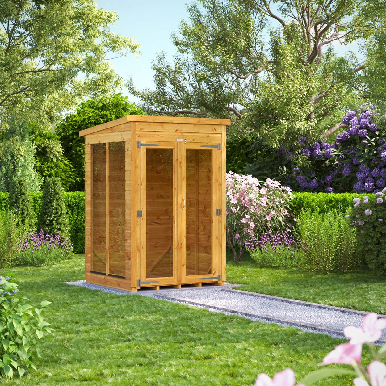 Powersheds Pent Summerhouse - 4ft x 4ft