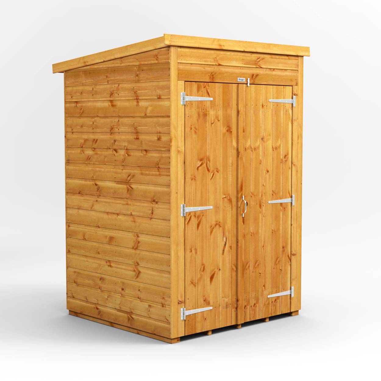 Powersheds Pent Garden Shed 4ft x 4ft WindowlessDD