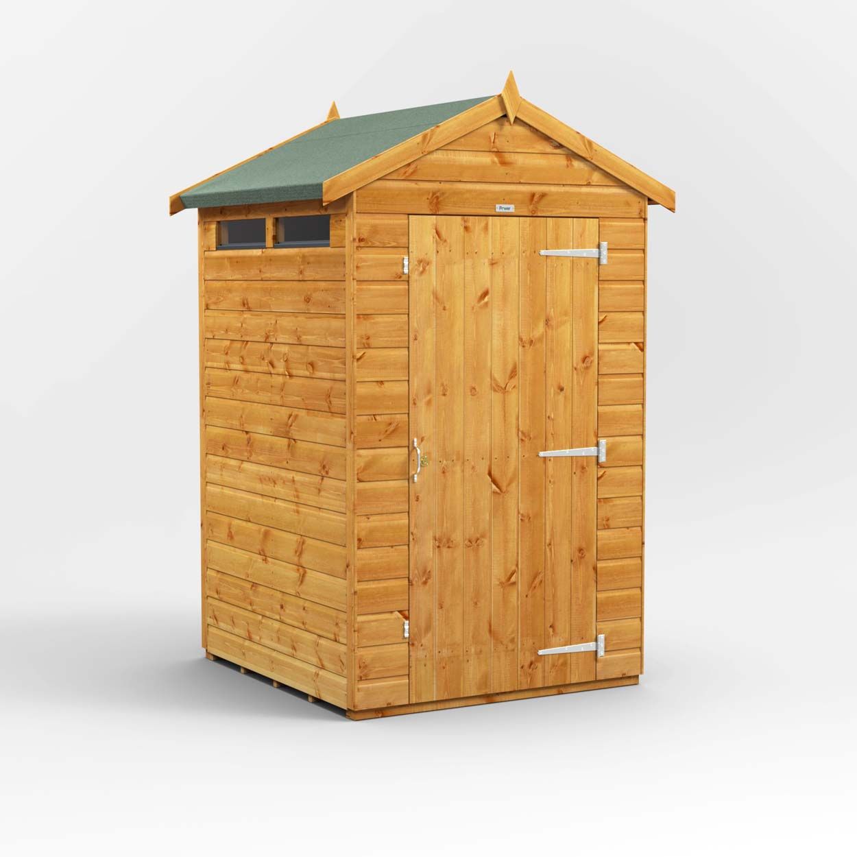 Powersheds Apex Security Shed - 4ft x 4ft