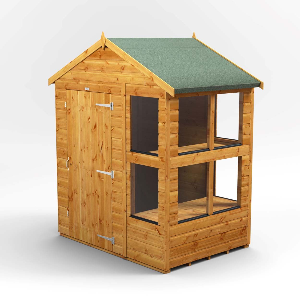 Powersheds Apex Potting Shed - 4ft x 6ft