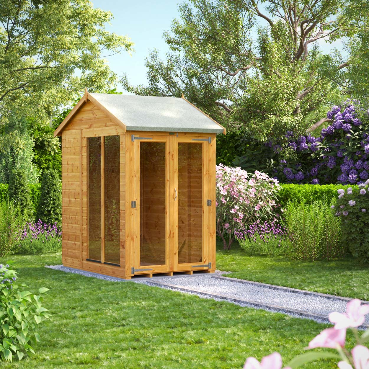 Powersheds Apex Summerhouse - 4ft x 6ft