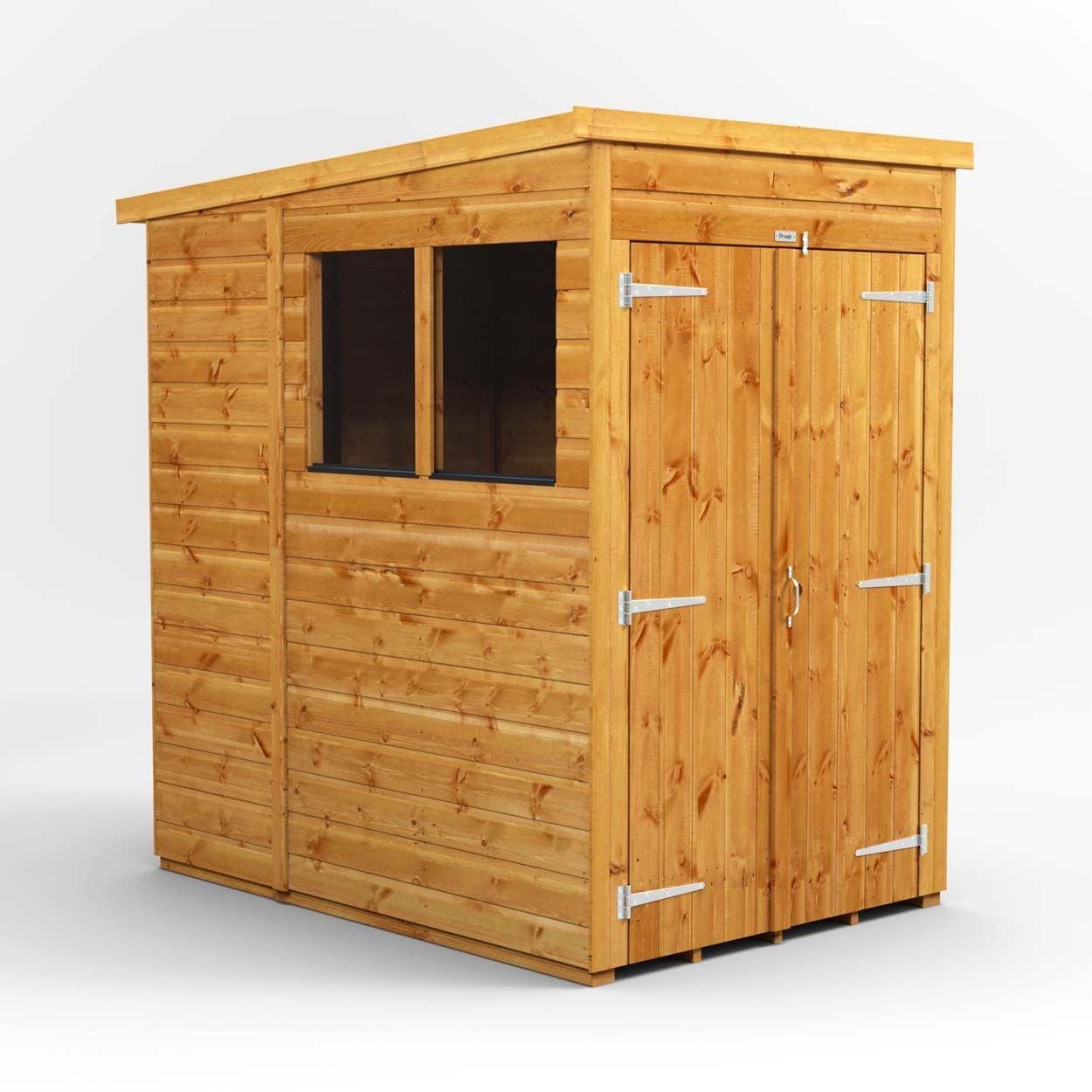 Powersheds Pent Garden Shed - 4ft x 6ft - DD