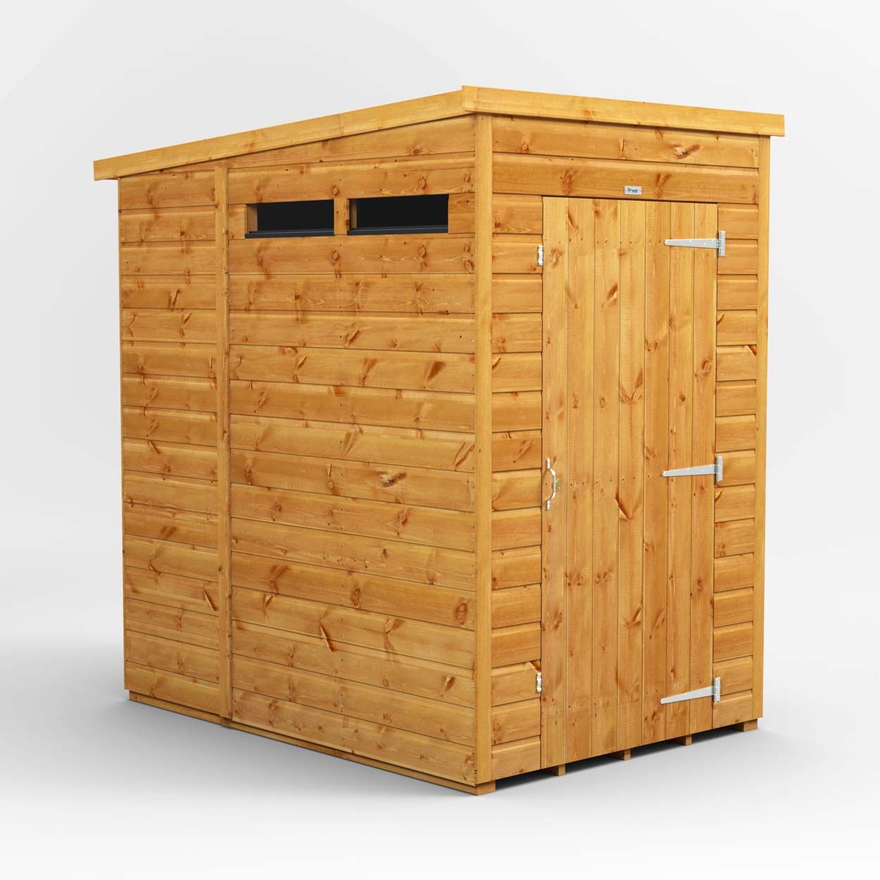 Powersheds Pent Security Shed - 4ft x 6ft