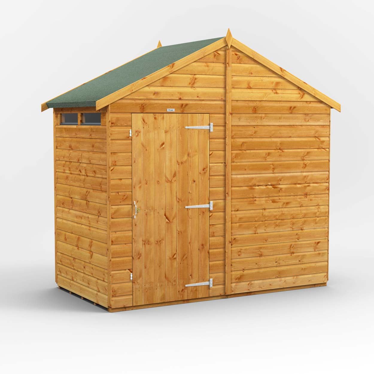 Powersheds Apex Security Shed - 4ft x 8ft