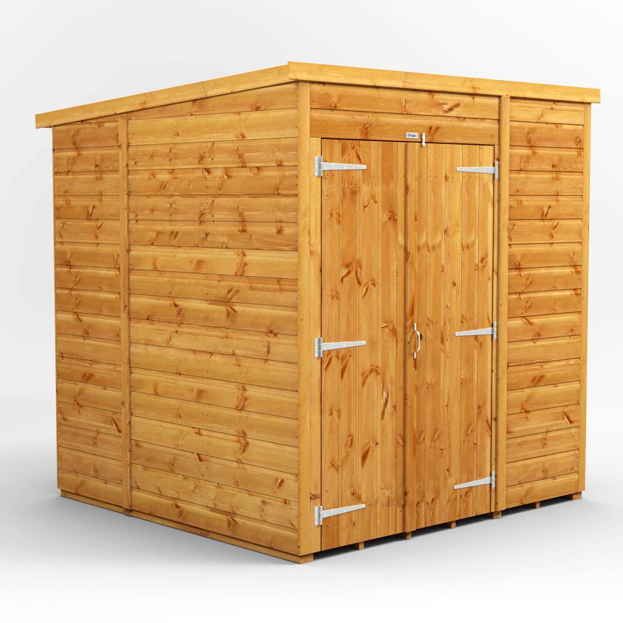 Powersheds Pent Garden Shed 6ft x 6ft WindowlessDD
