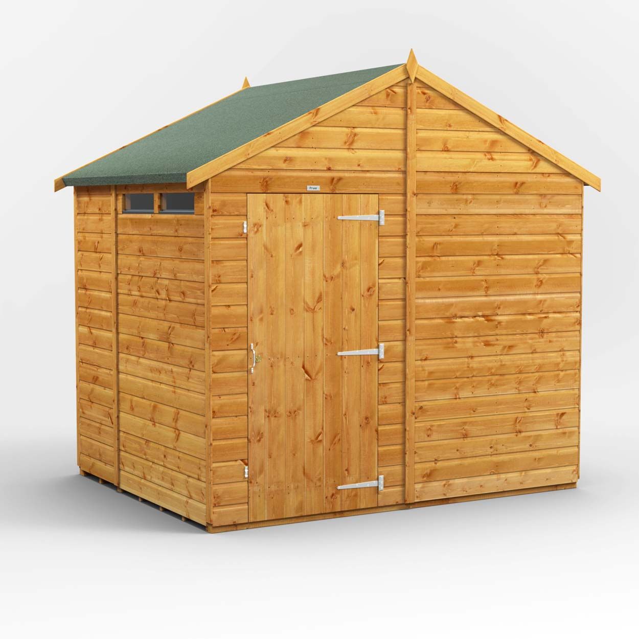 Powersheds Apex Security Shed - 6ft x 8ft