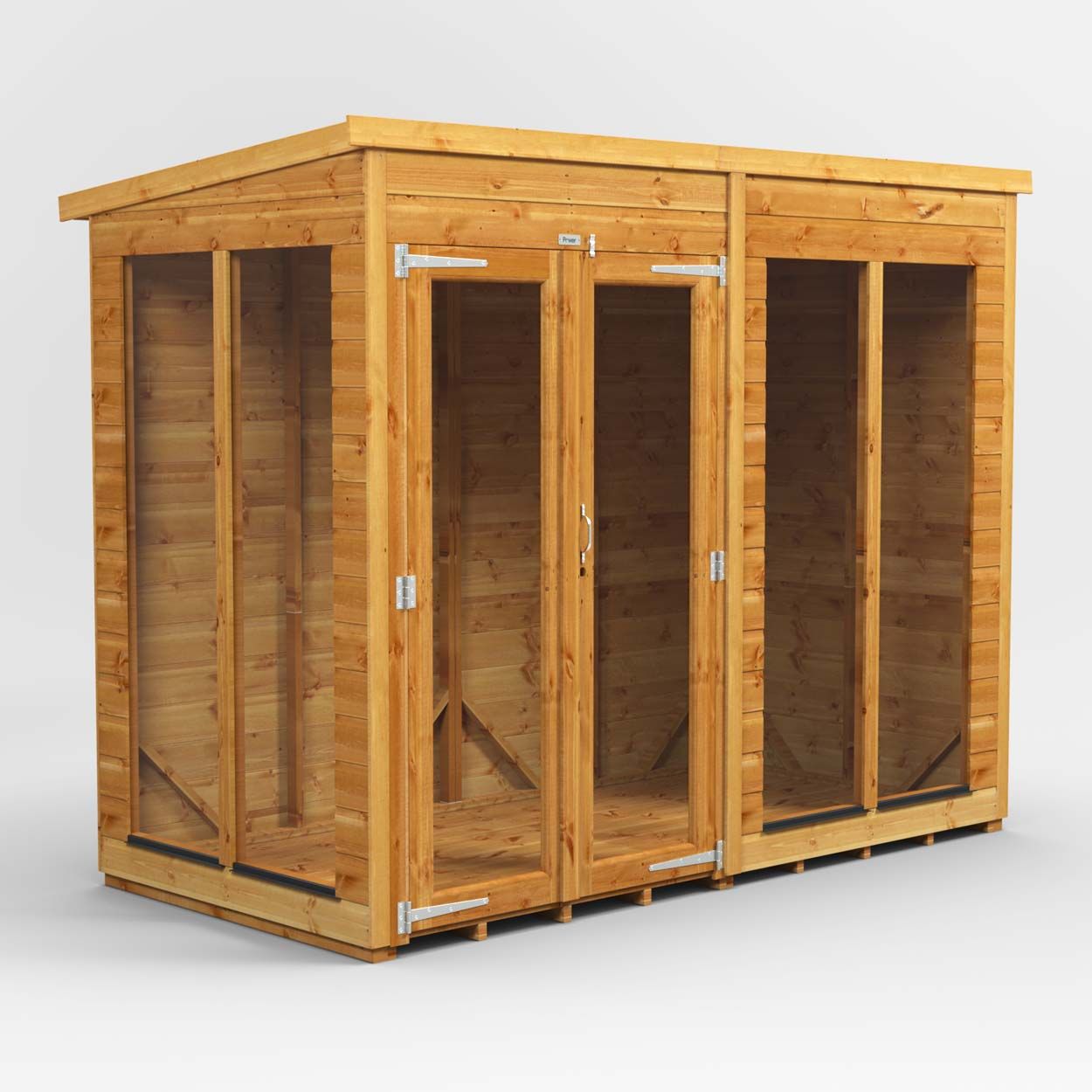 Powersheds Pent Summerhouse - 8ft x 4ft