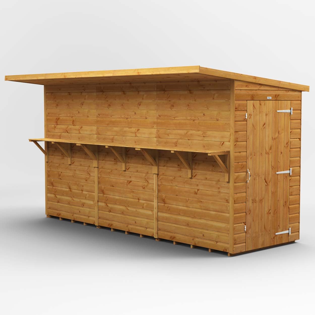 Powersheds Pub Shed - 12ft x 4ft