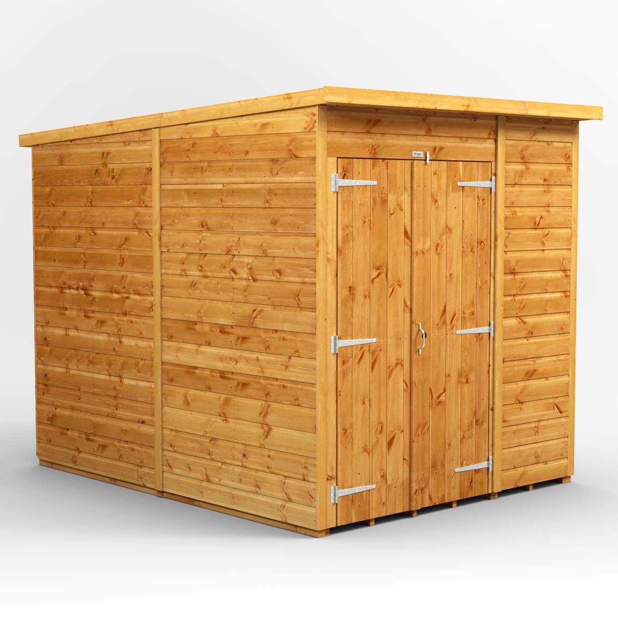 Powersheds Pent Garden Shed 6ft x 8ft WindowlessDD