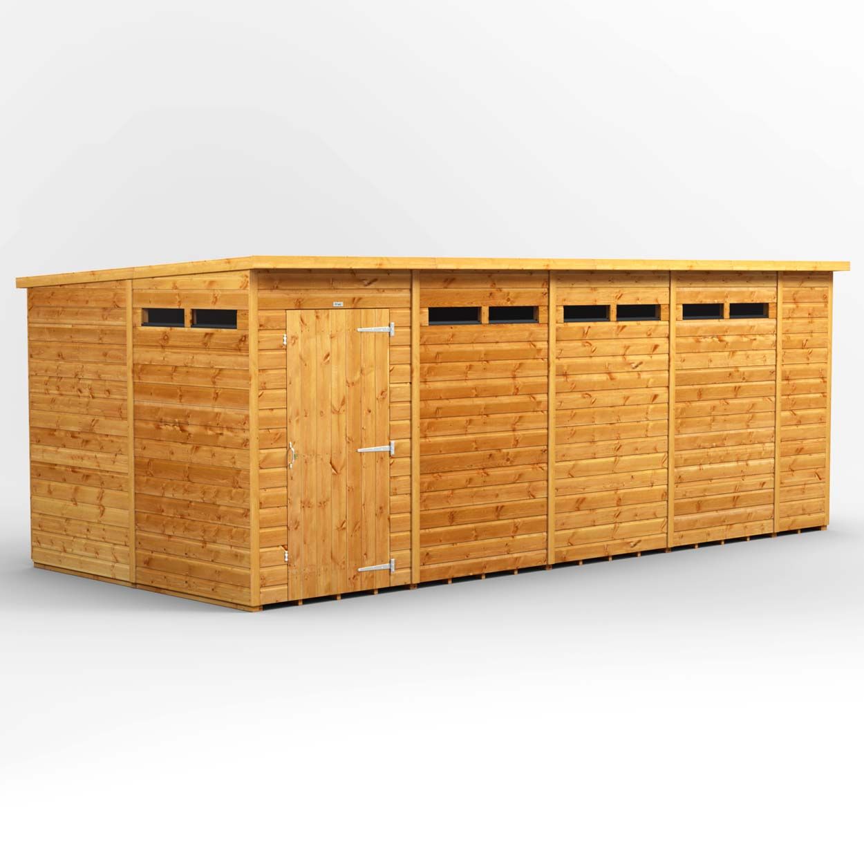 Powersheds Pent Security Shed 18ft x 8ft