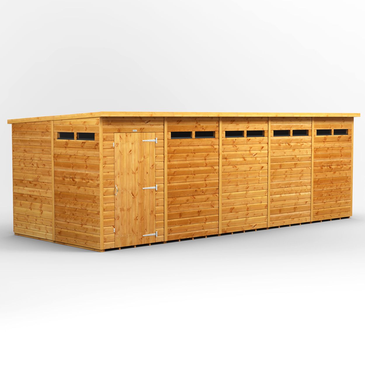 Powersheds Pent Security Shed 20ft x 8ft