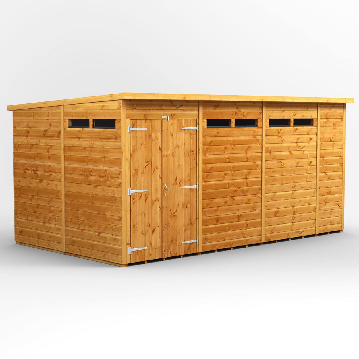 Powersheds Pent Security Shed 14ft x 8ft DD