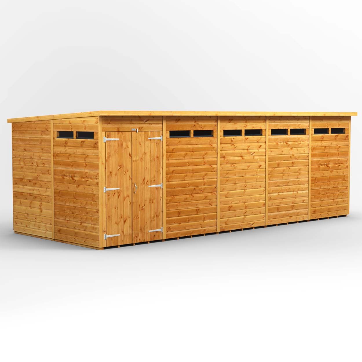Powersheds Pent Security Shed 20ft x 8ft DD
