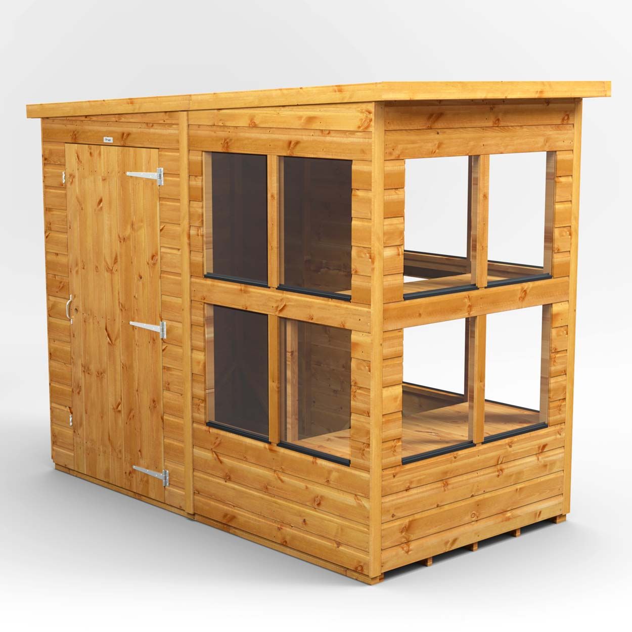 Powersheds Pent Potting Shed 4ft x 8ft