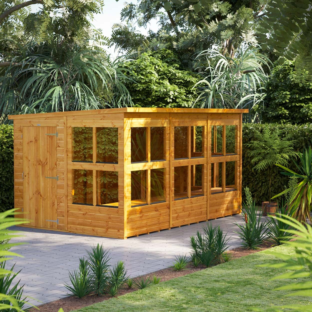 Powersheds Pent Potting Shed 12ft x 8ft