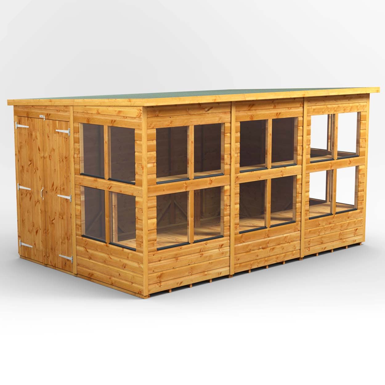 Powersheds Pent Potting Shed 12ft x 8ft DD