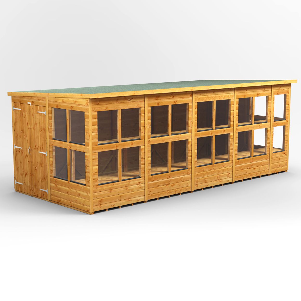 Powersheds Pent Potting Shed 18ft x 8ft DD