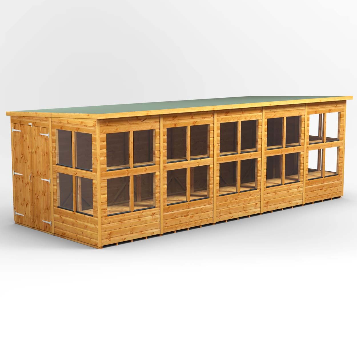 Powersheds Pent Potting Shed 20ft x 8ft DD