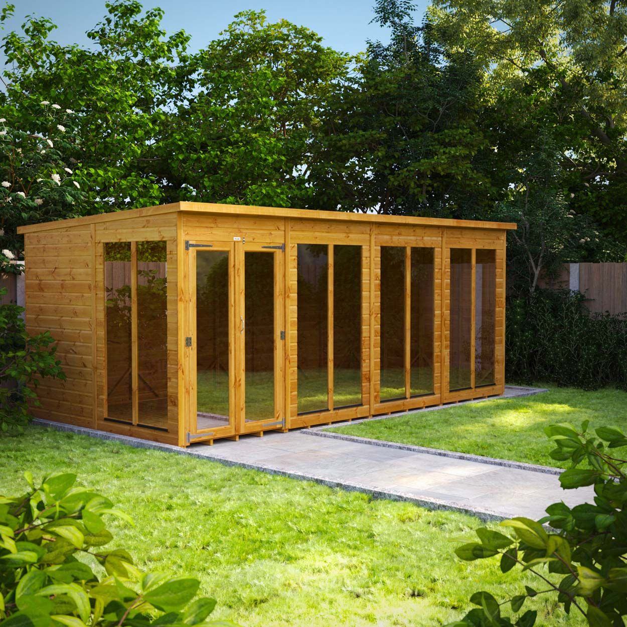 Powersheds Pent SumHouse 16ft x 8ft