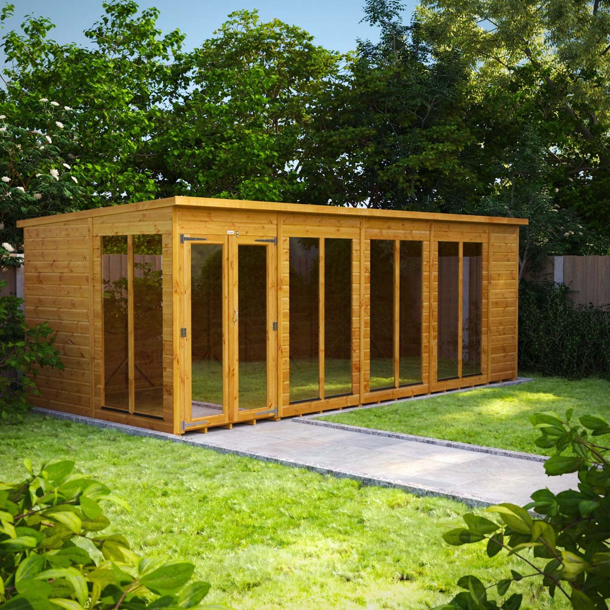 Powersheds Pent SumHouse 18ft x 8ft