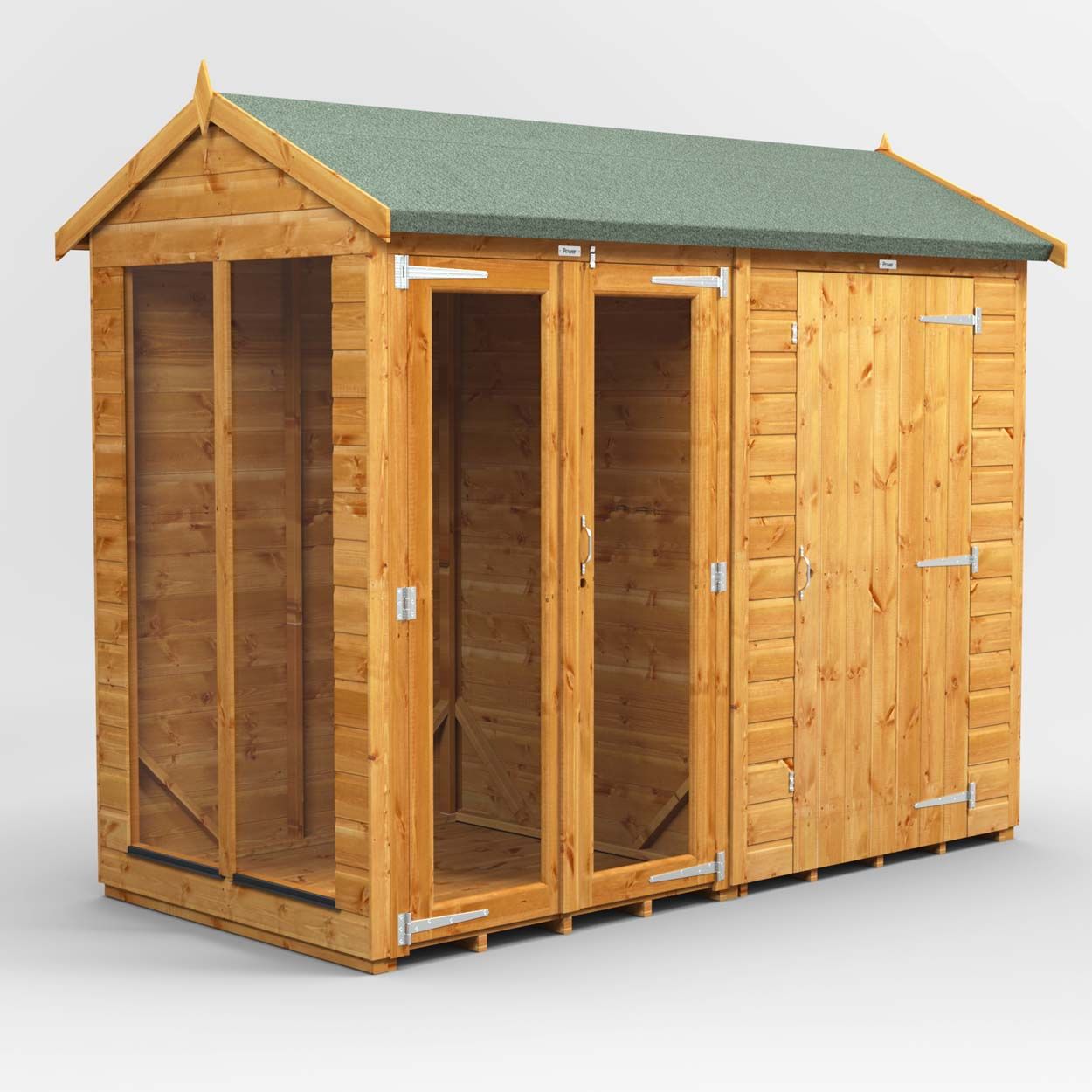 Powersheds Apex SumHouse Combi 8ft x 4ft 4ft Str
