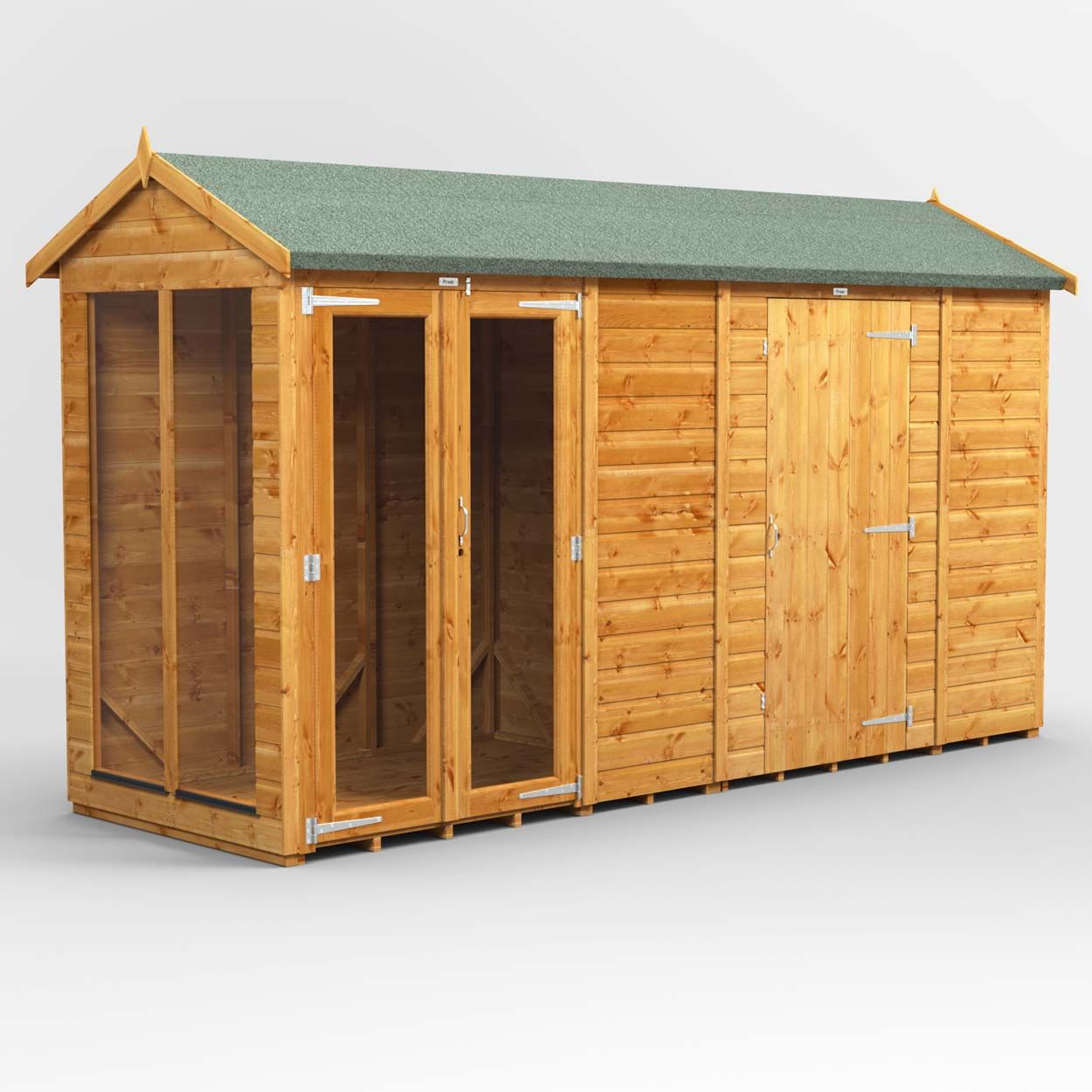 Powersheds Apex SumHouse Combi 12ft x 4ft 6ft Str