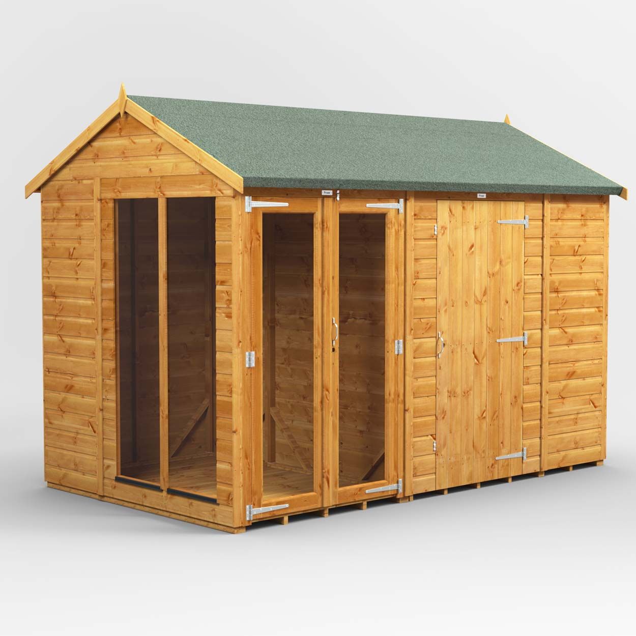 Powersheds Apex SumHouse Combi 10ft x 6ft 6ft Str